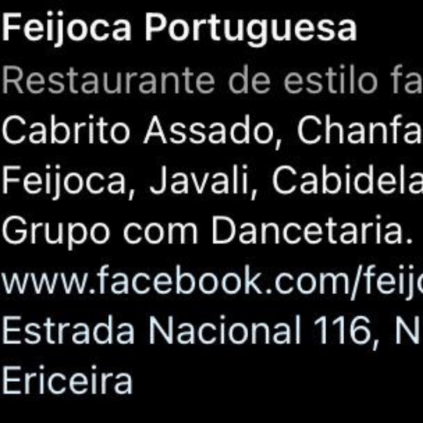Feijoca Portuguesa