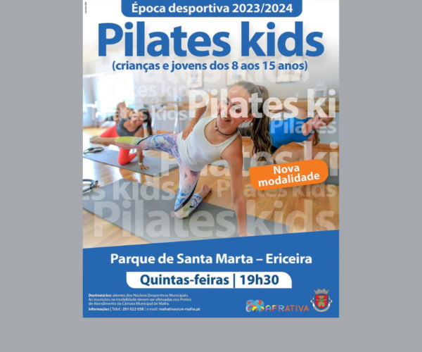 Nova modalidade desportiva: Pilates Kids