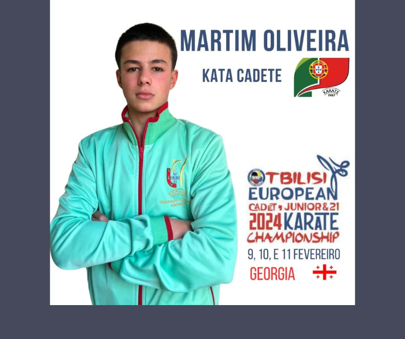 Martim Oliveira representa Portugal na Georgia!