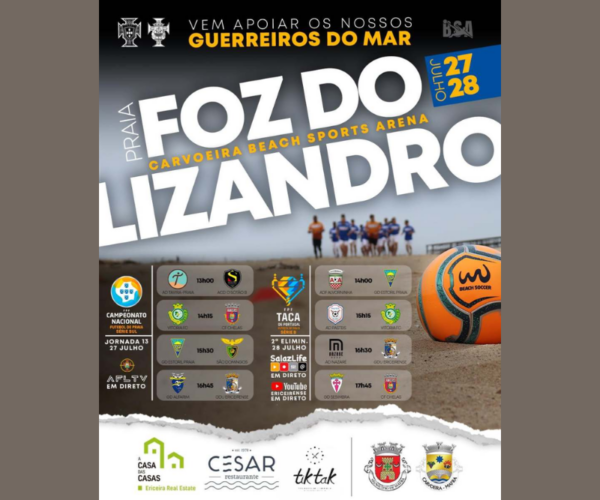Carvoeira Beach Sports Arena recebe Futebol de Praia🏖
