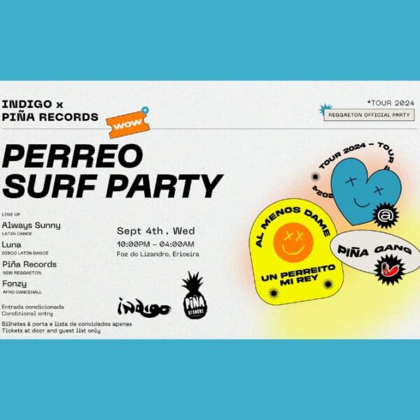 🌈Perreo Surf Party 🥳 4 de Setembro!