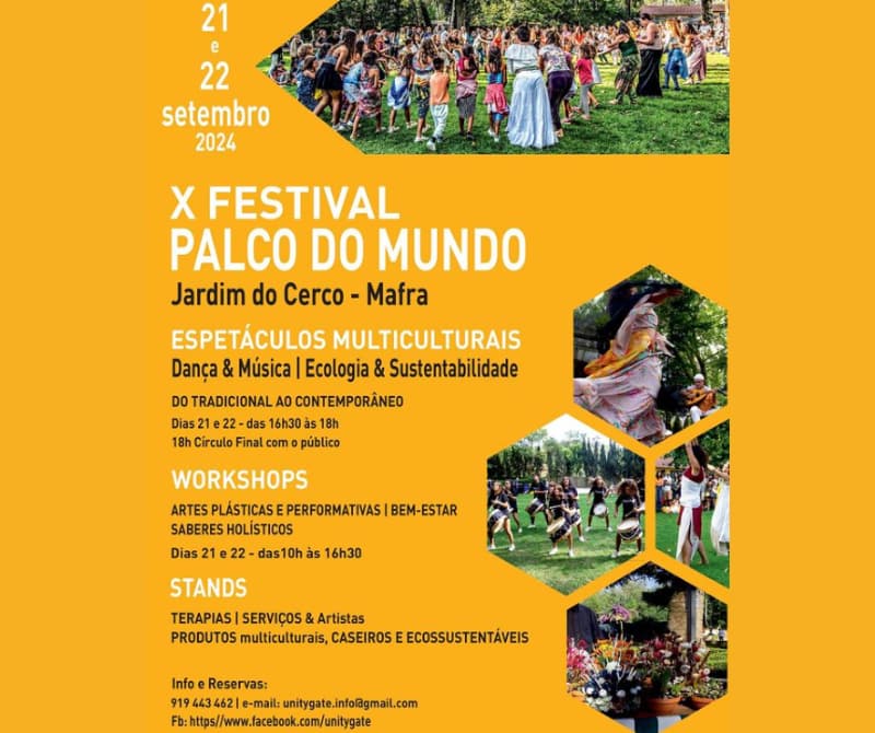 Festival Palco do Mundo 🌍: Diversidade Cultural no Jardim do Cerco 🎉