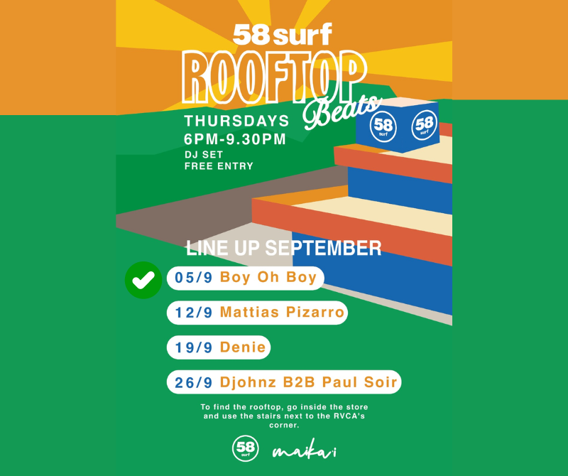 58 Surf – Rooftops🪩