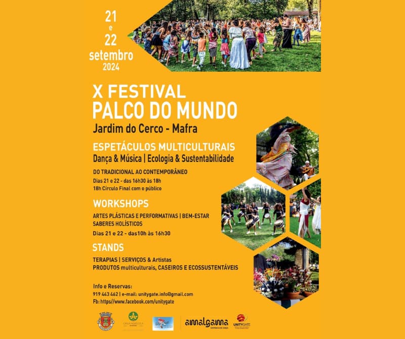 💃Festival Palco do Mundo🪇Diversidade Cultural no Jardim do Cerco 🎉