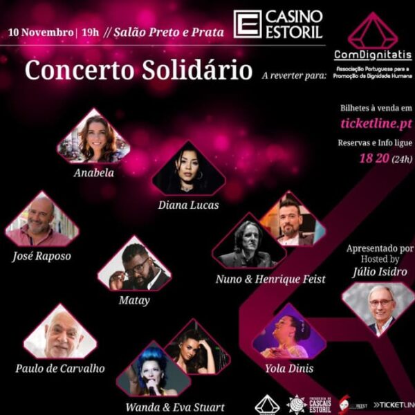 🎤Concerto Solidário🎗️Comdignitatis🙌🏽