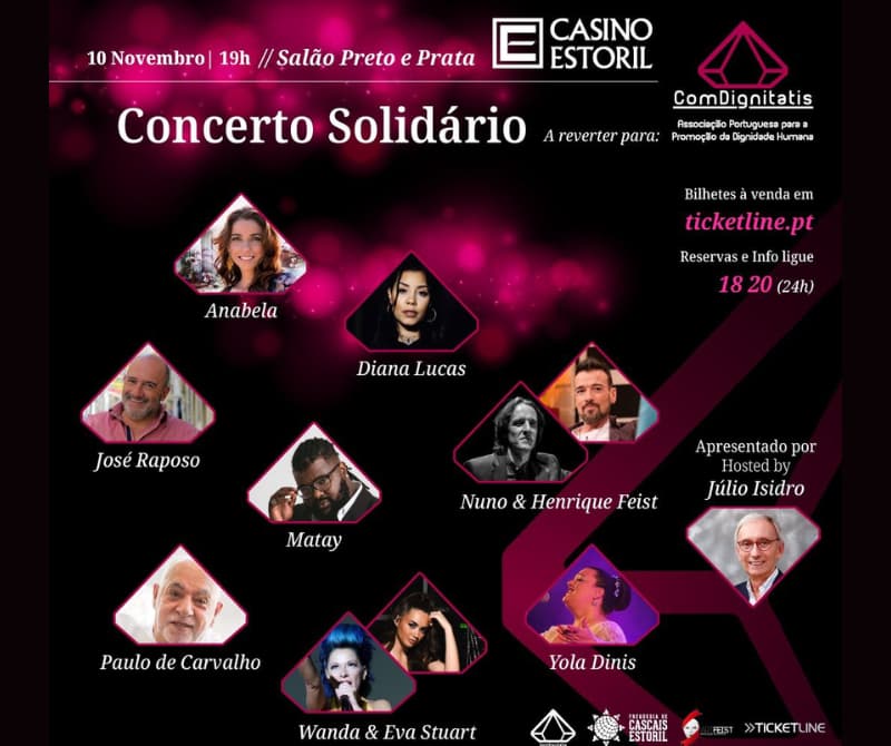 🎤Concerto Solidário🎗️Comdignitatis🙌🏽