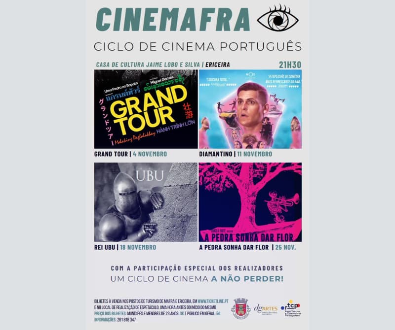 🎥Ciclo de cinema Português CineMafra na Ericeira!🎞