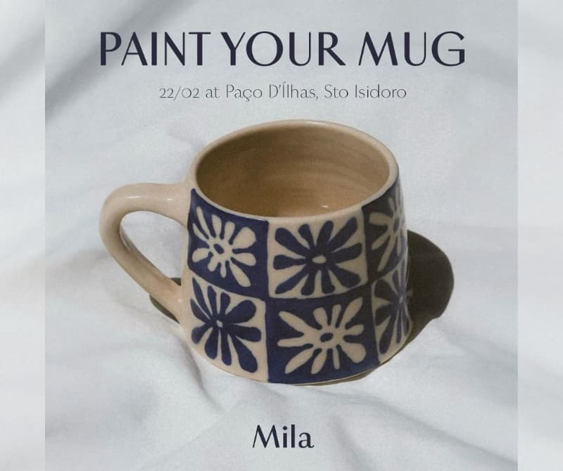 🎨Paint your Mug – Venha pintar a sua caneca🖌